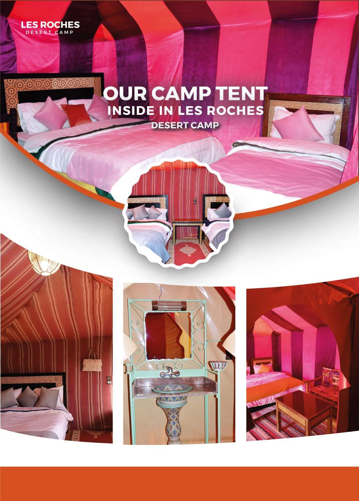 Les Roches Desert Camp Мерзуга Экстерьер фото